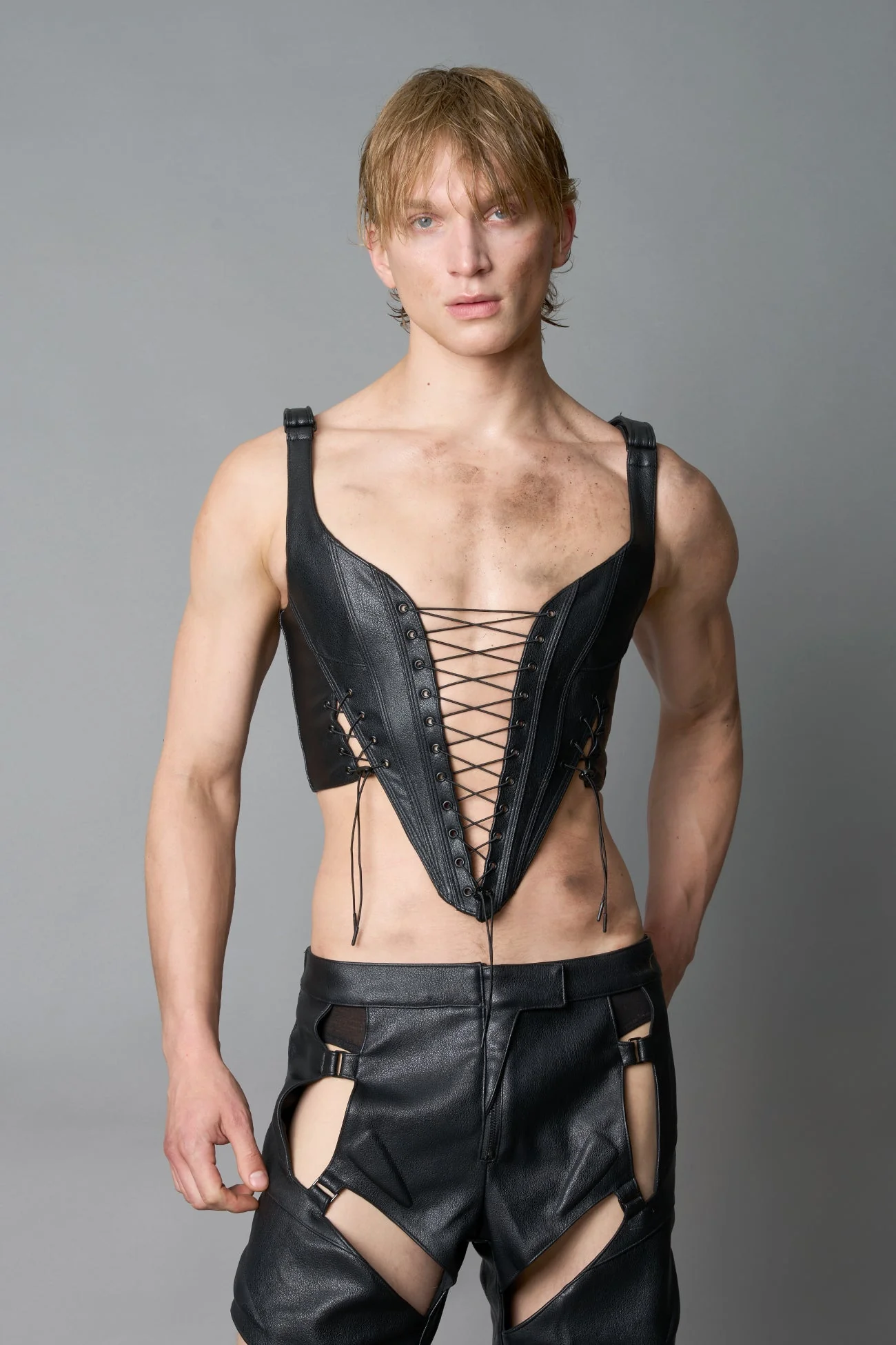 XTC Leather Corset - Image 3