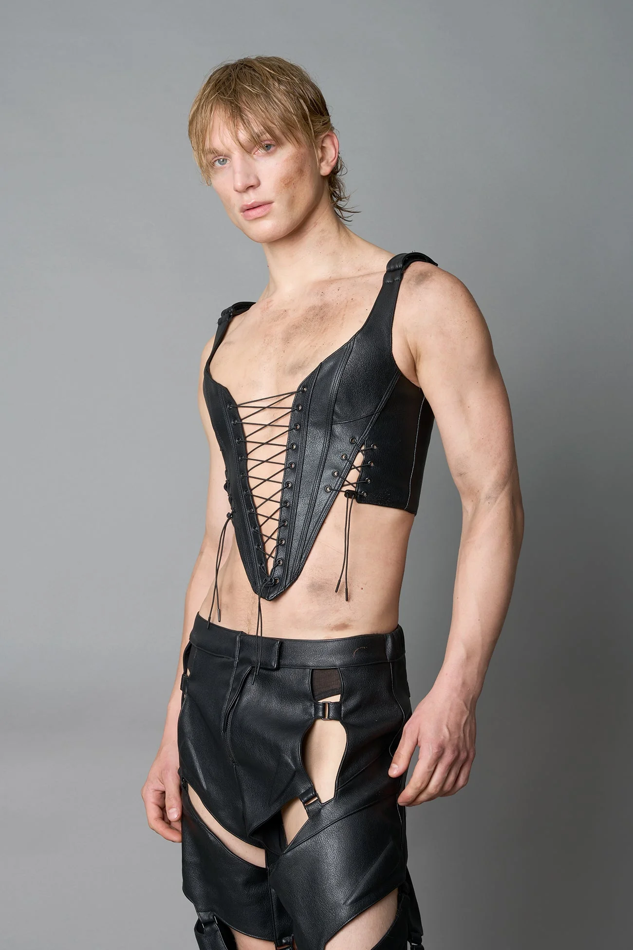 XTC Leather Corset - Image 4